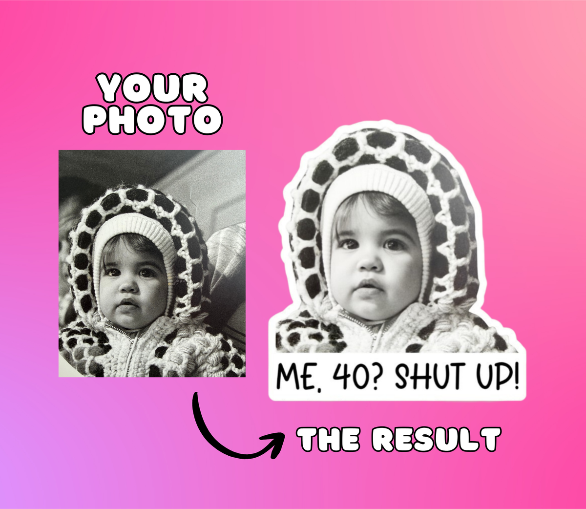 Vintage Birthday Stickers
