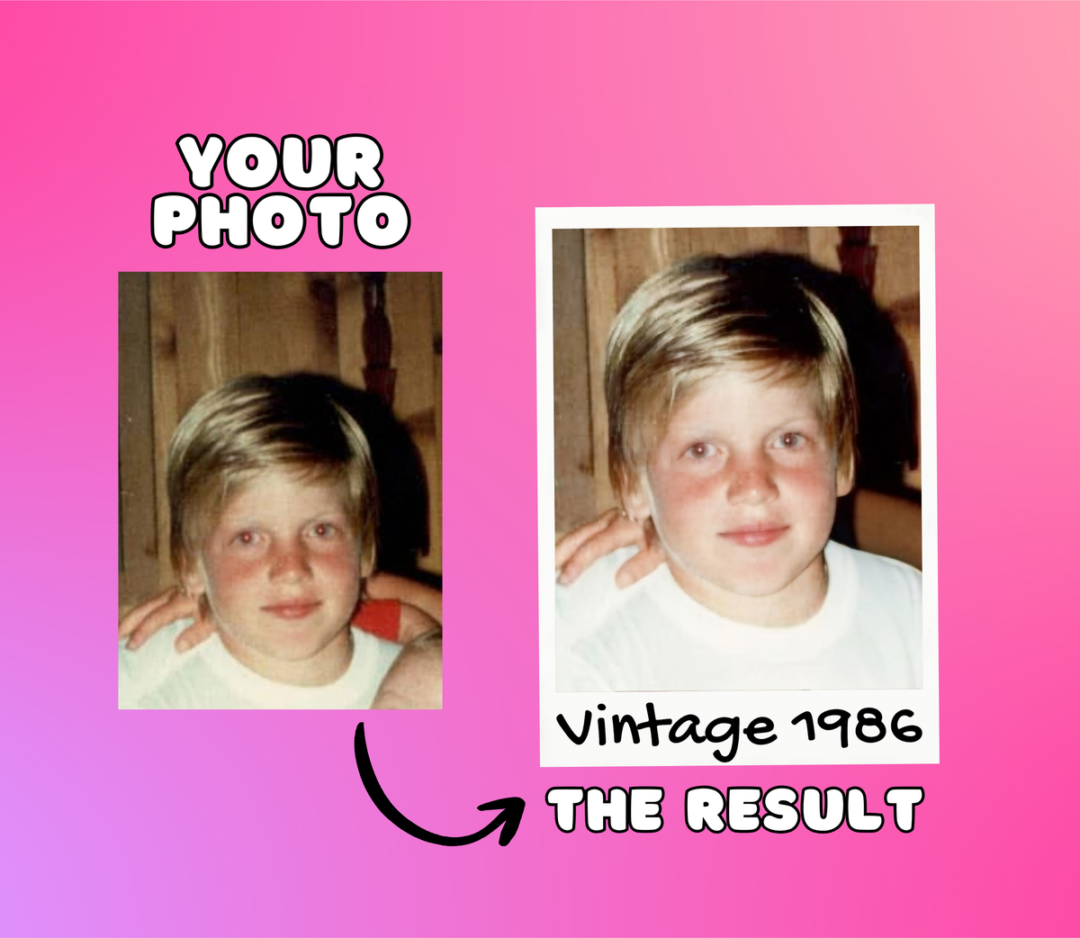 Vintage Custom Photo Stickers or Confetti