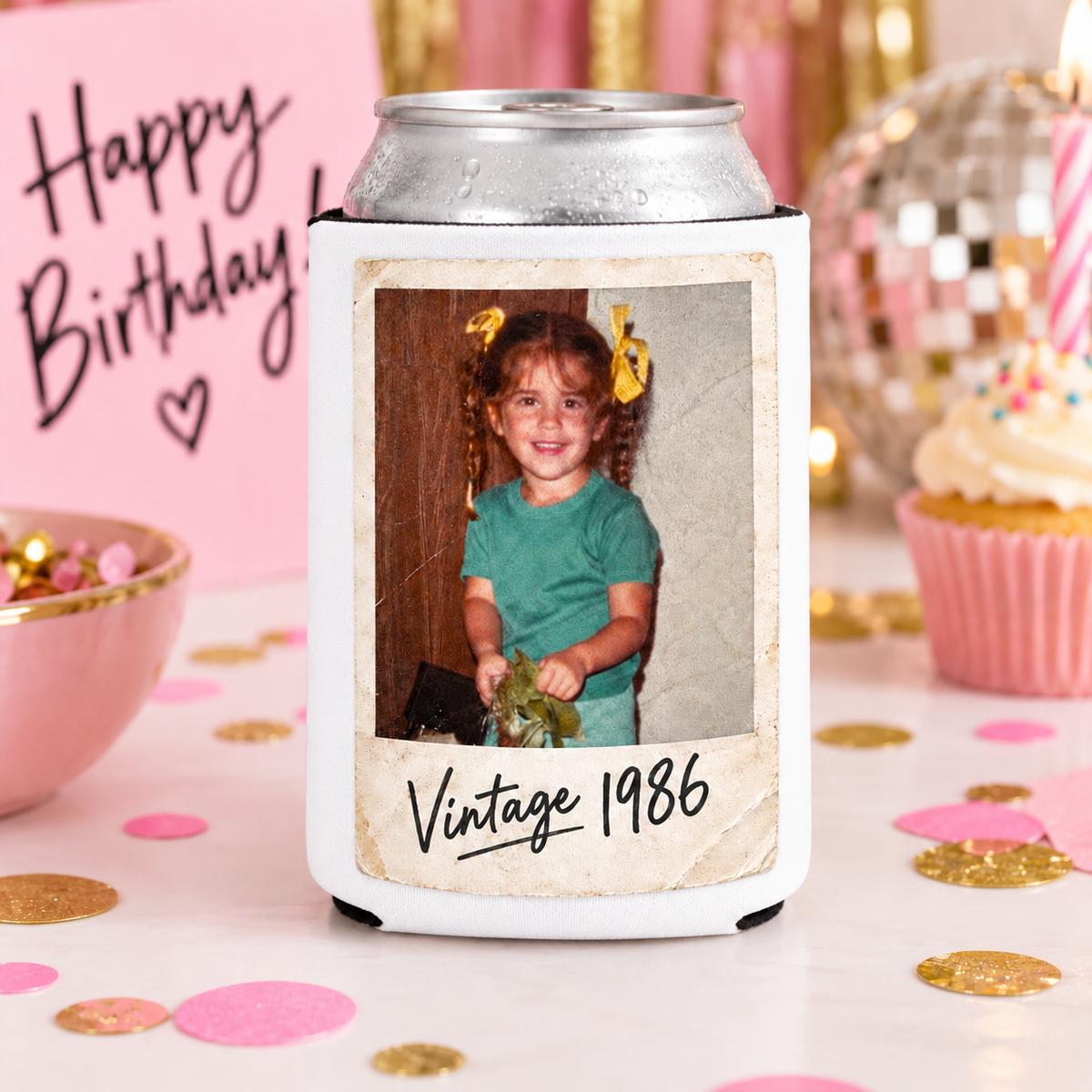 Custom Photo Can Cooler