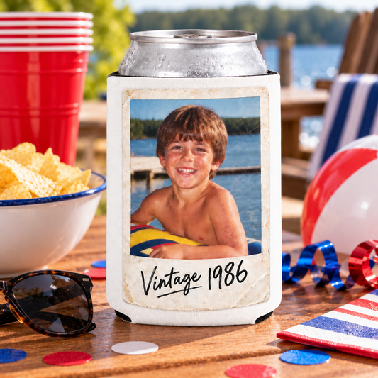 Custom Photo Can Cooler