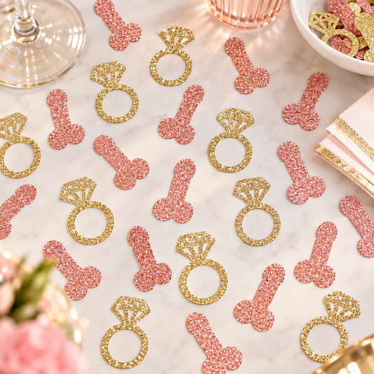Bachelorette Party Table Scatter