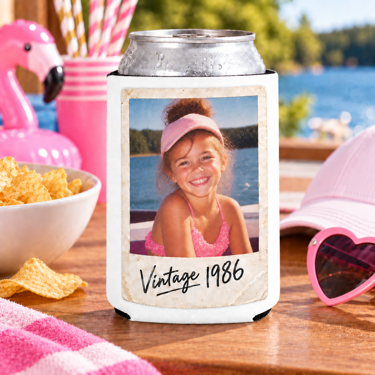 Custom Photo Can Cooler