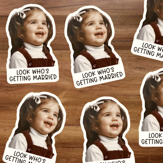 Custom Face Stickers or Confetti